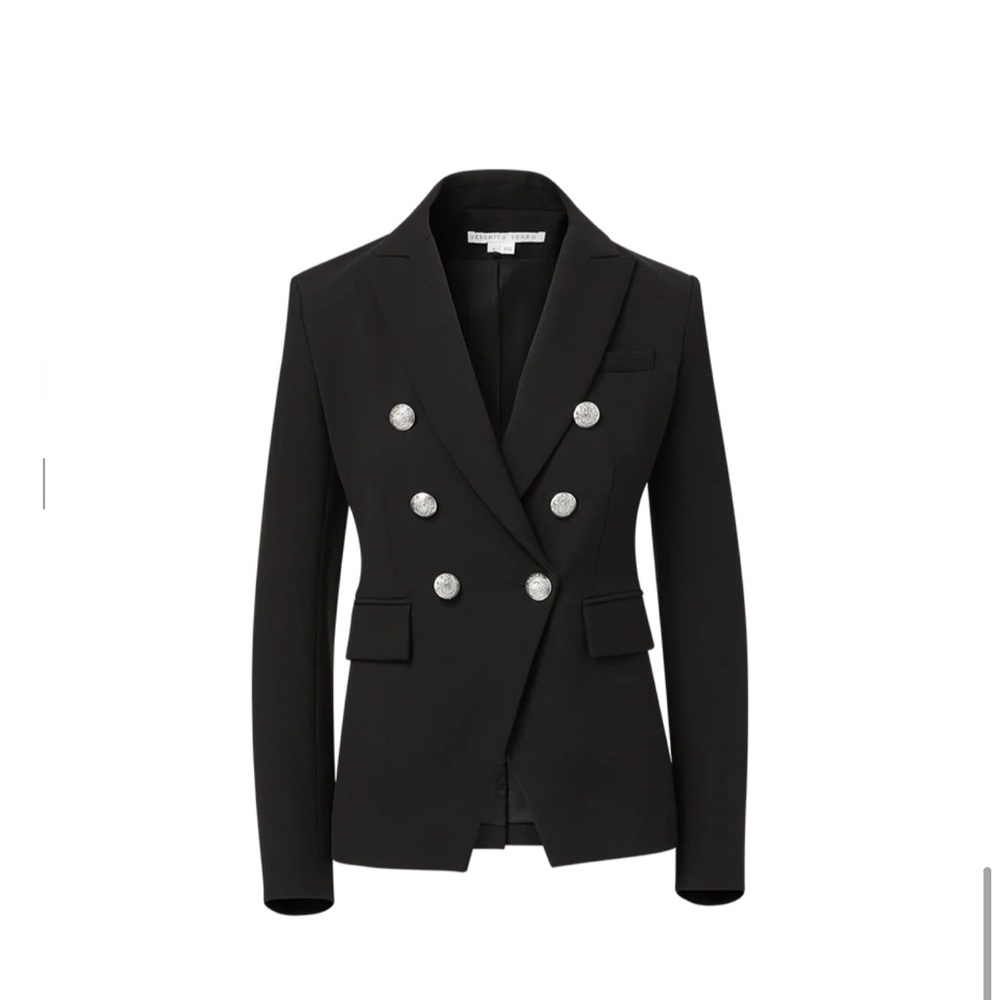 Veronica Beard Black Miller Dickey Jacket